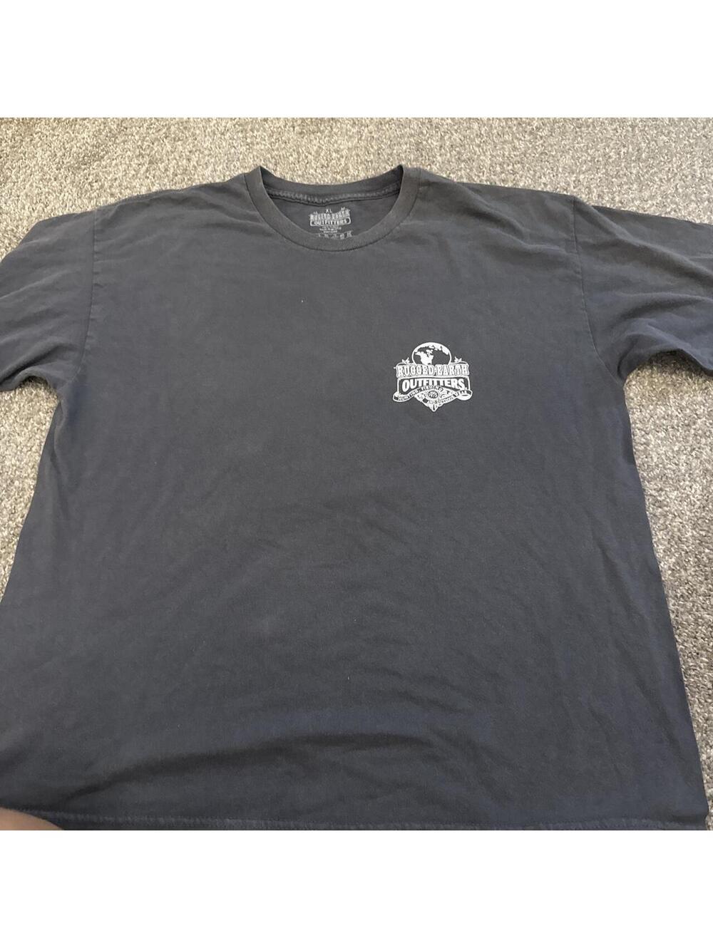 Men's Black and Grey Tshirt